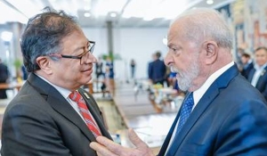 Em viagem à Colômbia, Lula deve discutir situação da Venezuela com presidente Gustavo Petro