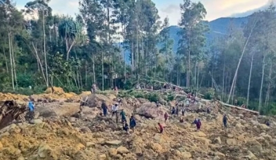 Papua-Nova Guiné estima que 2.000 pessoas possam estar soterradas após avalanche