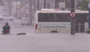 João Pessoa registra em 12 horas quase metade do volume de chuvas previsto para maio