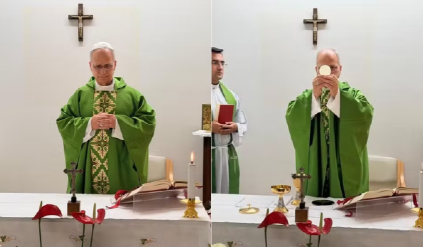 Vaticano divulga primeiras FOTOS de papa Leão XIV após cirurgia para retirada de câncer