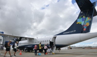 Aeroportos da Paraíba registram aumento de 30% no fluxo de passageiros em novembro