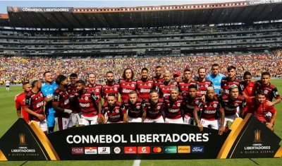 Gabigol decide de novo, e Flamengo é tricampeão da Libertadores da América