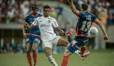 Flamengo bate o Bahia e abre vantagem por vaga na semifinal da Copa do Brasil