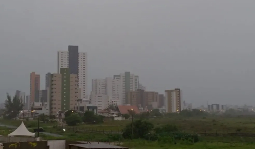 Inmet emite alerta de chuvas intensas para todo o estado da Paraíba