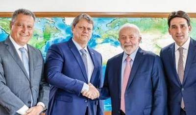 Lula e Tarcísio entram em acordo sobre construção de túnel entre Santos e Guarujá