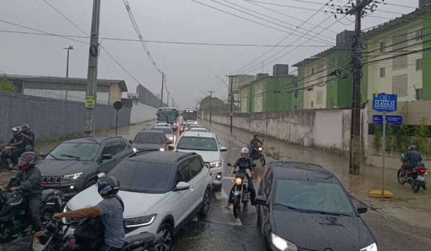 Inmet renova alerta de chuvas intensas para todas as cidades da Paraíba