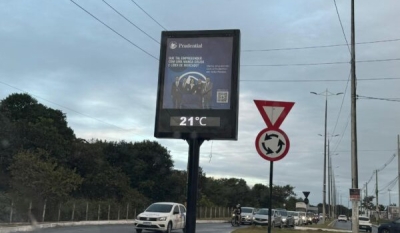 Bairro em João Pessoa registra 21 graus de temperatura em sexta-feira com ventania e clima frio