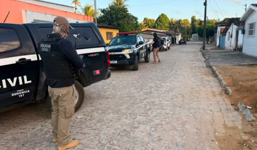 Homem é preso em flagrante com drogas e munições, durante operação da Polícia Civil no Litoral Norte da PB