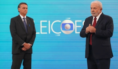 Debate na Globo: Lula e Bolsonaro comparam governos e trocam acusações