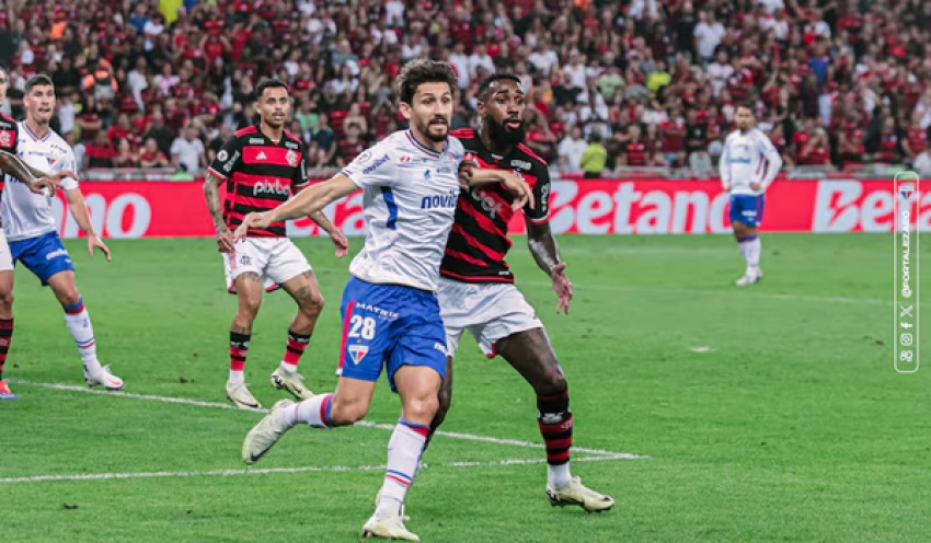 Fortaleza e Flamengo se enfrentam no Castelão de olho nos líderes do Brasileirão