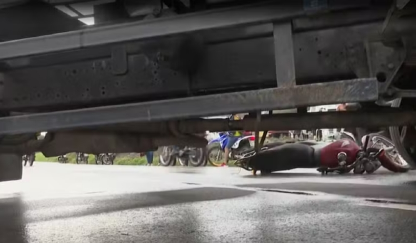 Motociclista que fez corrida por aplicativo para vítima de acidente com caminhão em Bayeux não tem CNH, afirma PRF