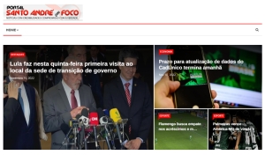 Relação de matérias publicadas no Portal Santo André em Foco hoje 10/11/2022