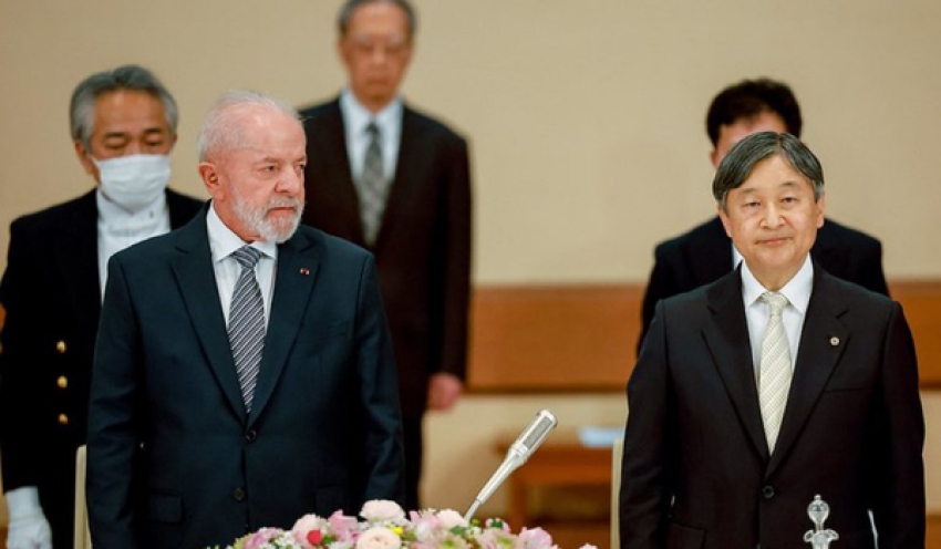 Lula exalta laços entre Brasil e Japão em jantar oferecido pelo Imperador Naruhito