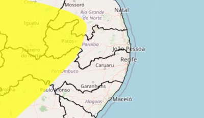 Inmet emite alerta laranja de baixa umidade para 10 cidades da Paraíba; veja lista