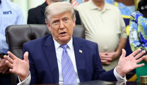 Trump diz que n&atilde;o quer ped&aacute;gio no Estreito de Ormuz e que tirar&aacute; ur&acirc;nio enriquecido do Ir&atilde;