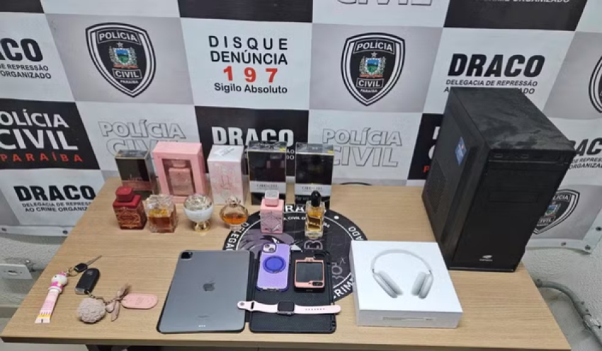 Influenciadora é presa suspeita de lavagem de dinheiro e tráfico de drogas, em João Pessoa