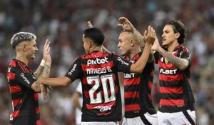 Flamengo vence Botafogo-PB com facilidade e se classifica às oitavas da Copa do Brasil