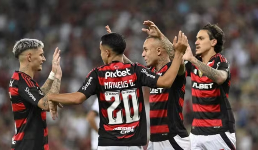 Flamengo vence Botafogo-PB com facilidade e se classifica às oitavas da Copa do Brasil