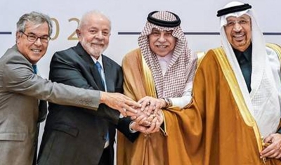 Lula quer Arábia Saudita parceira na produção de energia renovável e de fertilizantes