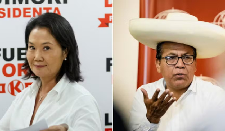 Eleições no Peru: diferença entre Sanchez e Fujimori segue menor que 1 ponto percentual