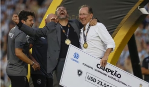 Botafogo acumula R$ 261 milhões em premiação em 2024 e lidera ranking da Série A; veja lista