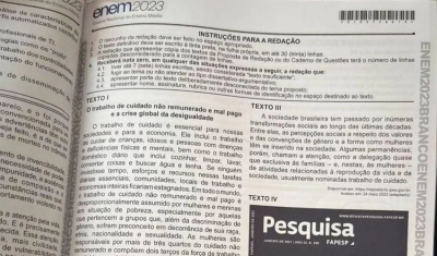 Enem 2023: Inep pede que PF investigue divulgação de imagem da página da redação em redes sociais