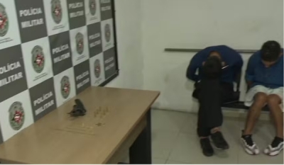 Dupla é presa após tentativa de assalto e perseguição policial, em João Pessoa