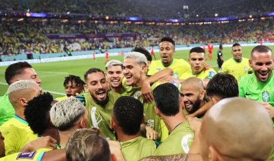 Brasil vence a Suíça e garante vaga nas oitavas da Copa do Mundo