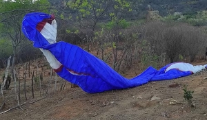 Homem morre após cair de parapente no Sertão da Paraíba