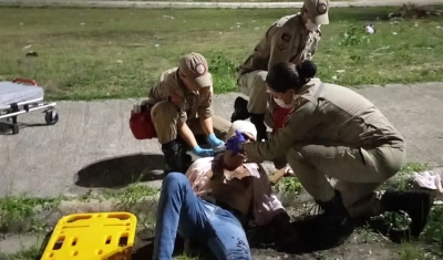 Jovem é espancado durante confronto entre torcedores em partida do Campeonato Paraibano