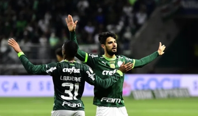 Palmeiras vence Cruzeiro no último lance e vira vice-líder do Brasileirão