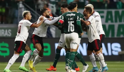 Palmeiras e Flamengo decidem hoje a Supercopa do Brasil