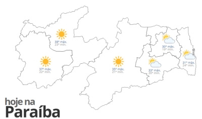 Previsão do tempo hoje, 10 DE NOVEMBRO DE 2023