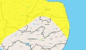 Inmet emite alerta de perigo potencial de chuvas para quase 130 cidades da PB; veja lista