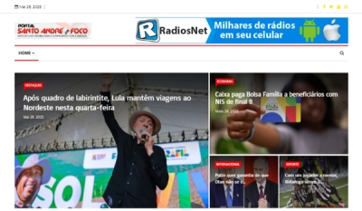 Relação de matérias publicadas no Portal Santo André em Foco hoje, 28 de Maio de 2025