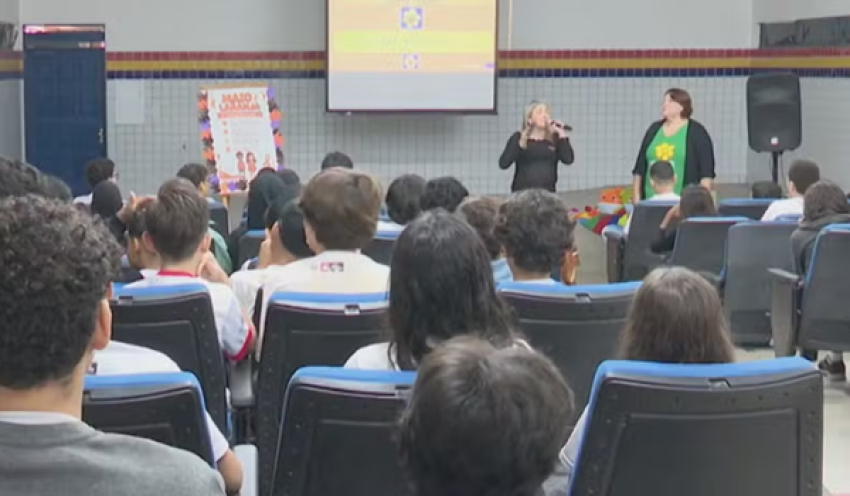 Ações em escola de João Pessoa ajudam crianças a identificar sinais de abuso sexual