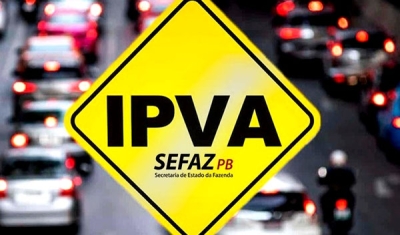 SEFAZ-PB libera emissão de boleto do IPVA de placa com final 1