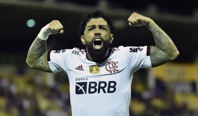 Com dois de Gabigol, Flamengo vence Volta Redonda de virada