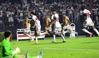 São Paulo vence San Lorenzo em Morumbi lotado e vai às quartas da Sul-Americana