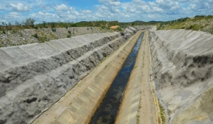 Obra de esgotamento sanitário perto do canal da transposição em Monteiro não foi iniciada, diz MPF
