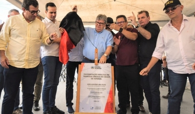 João Azevêdo inaugura travessias urbanas de Tenório, Assunção e Taperoá e destaca investimentos do governo nos municípios