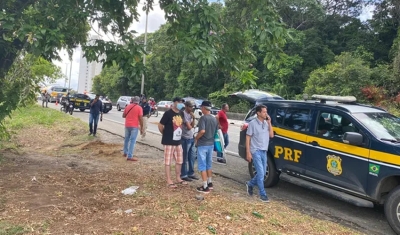 Motociclista tem pernas arrancadas e outro fica ferido, após acidente, na BR-230, em João Pessoa