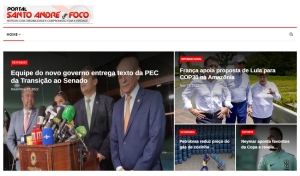 Relação de matérias publicadas no Portal Santo André em Foco hoje 17/11/2022