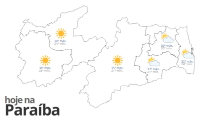 Previsão do tempo hoje, 25 DE NOVEMBRO DE 2023