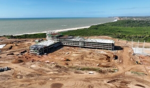 Tauá Resort com 1200 apartamentos, no Polo Cabo Branco, tem obras avançadas e deve ser inaugurado em 2025