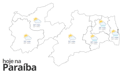 Previsão do tempo hoje, 26 DE ABRIL DE 2023