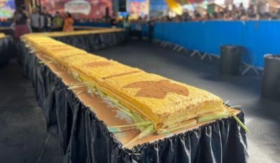 Campina Grande tem novos recordes de maior quadrilha junina e maior bolo de milho do Brasil