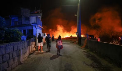 Sete morrem em incêndios na região central de Portugal; um era brasileiro