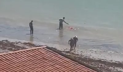 Vídeo mostra momento em que homem é morto em praia de João Pessoa