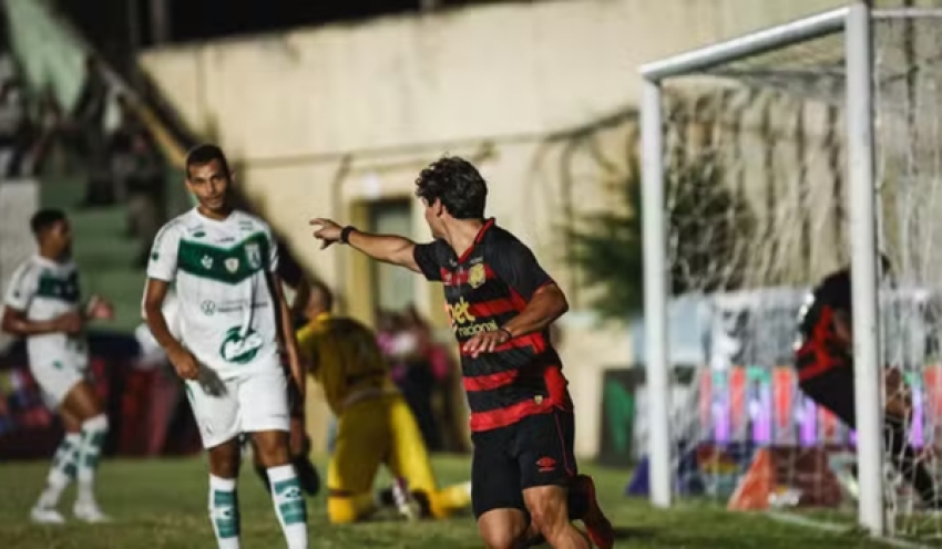 Com gol nos acréscimos, Sport vence o Sousa pela Copa do Nordeste